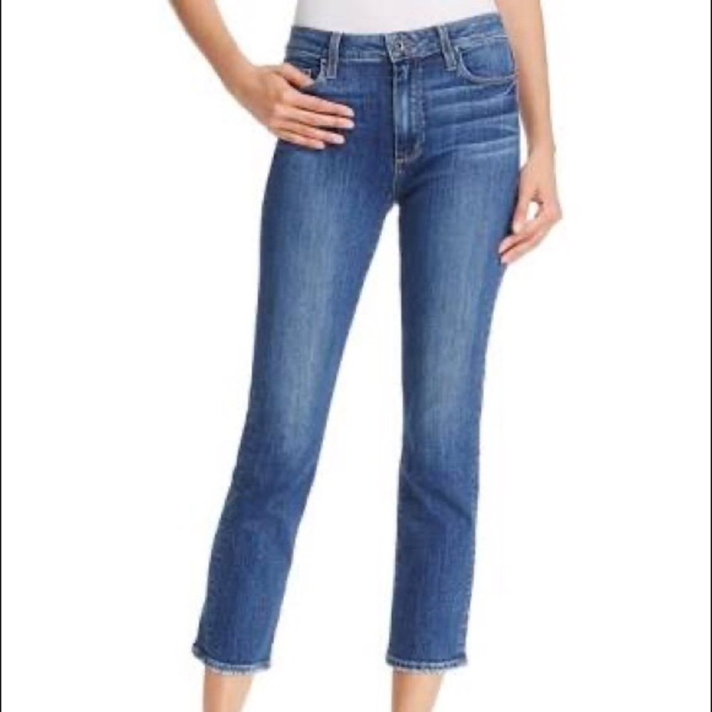 Paige Jaqueline Straight Jeans